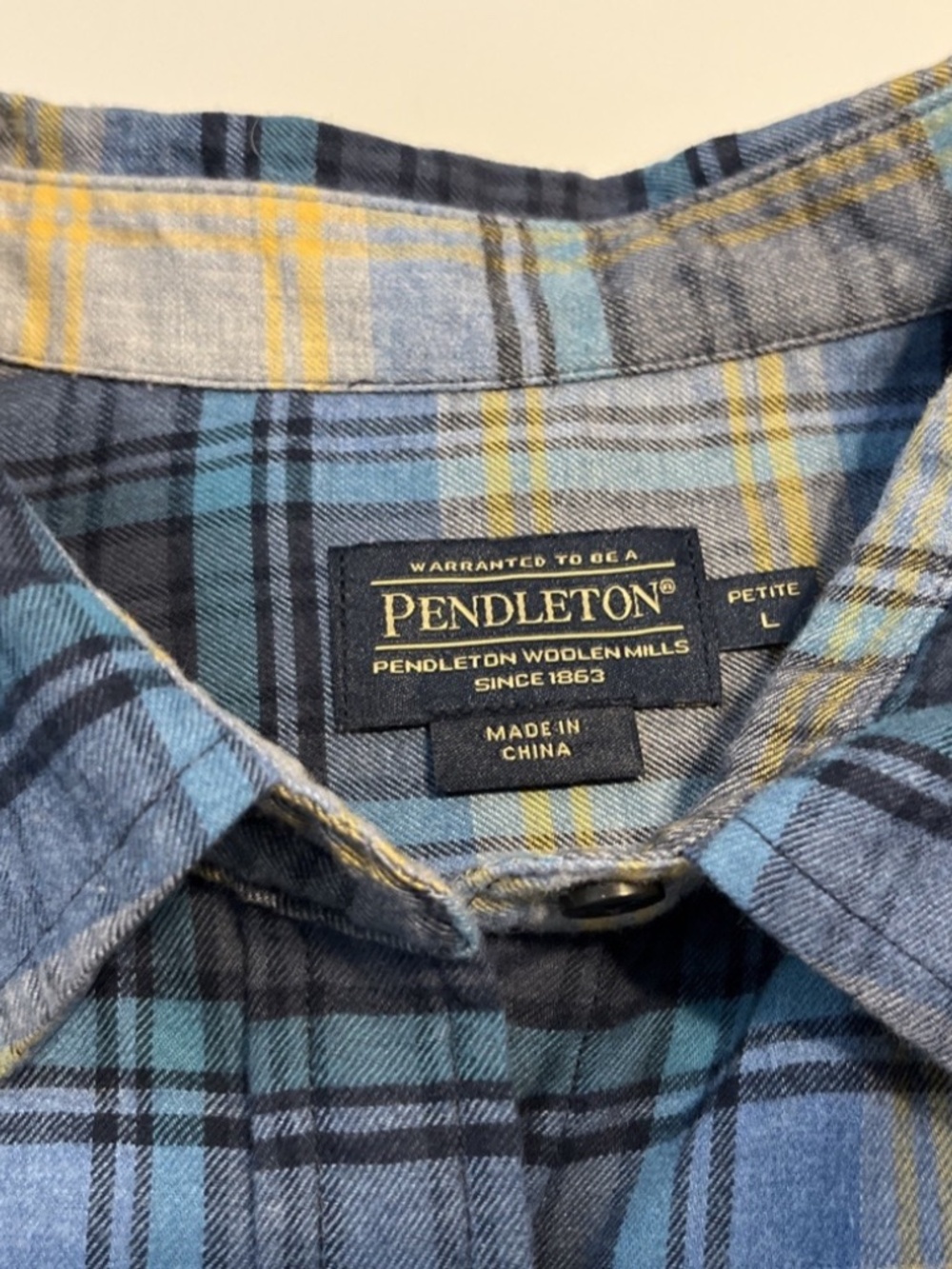 Pendleton Frankie Flannel Button Up Shirt Long Sleeve - Picture 5 of 9